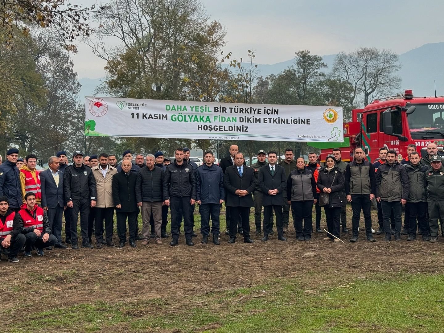 Milli Ağaçlandırma Günü’nde Gölyaka’da Fidan Dikim Etkinliği