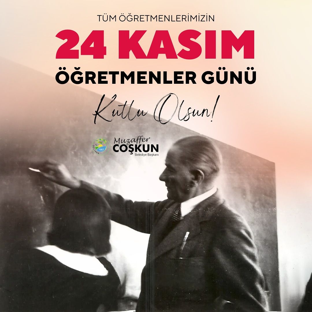 ÖĞRETMENLER GÜNÜ KUTLU OLSUN 