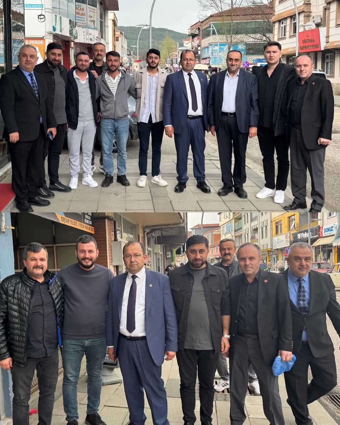 Başkanımız Muzaffer Coşkun Vatandaşlarla Bayramlaştı