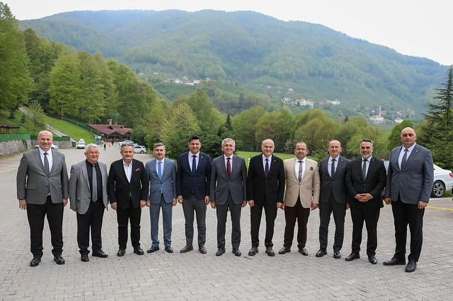 DİKAP Yönetimini Güzeldere Şelalesi Sosyal Tesislerimizde Ağırladık 